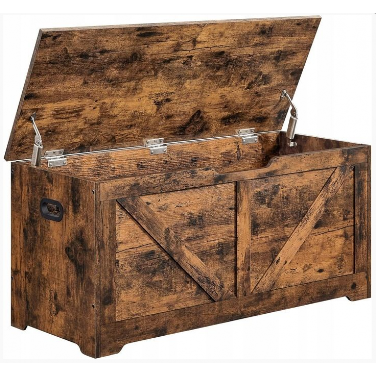 Úložný box v rustikálnom štýle